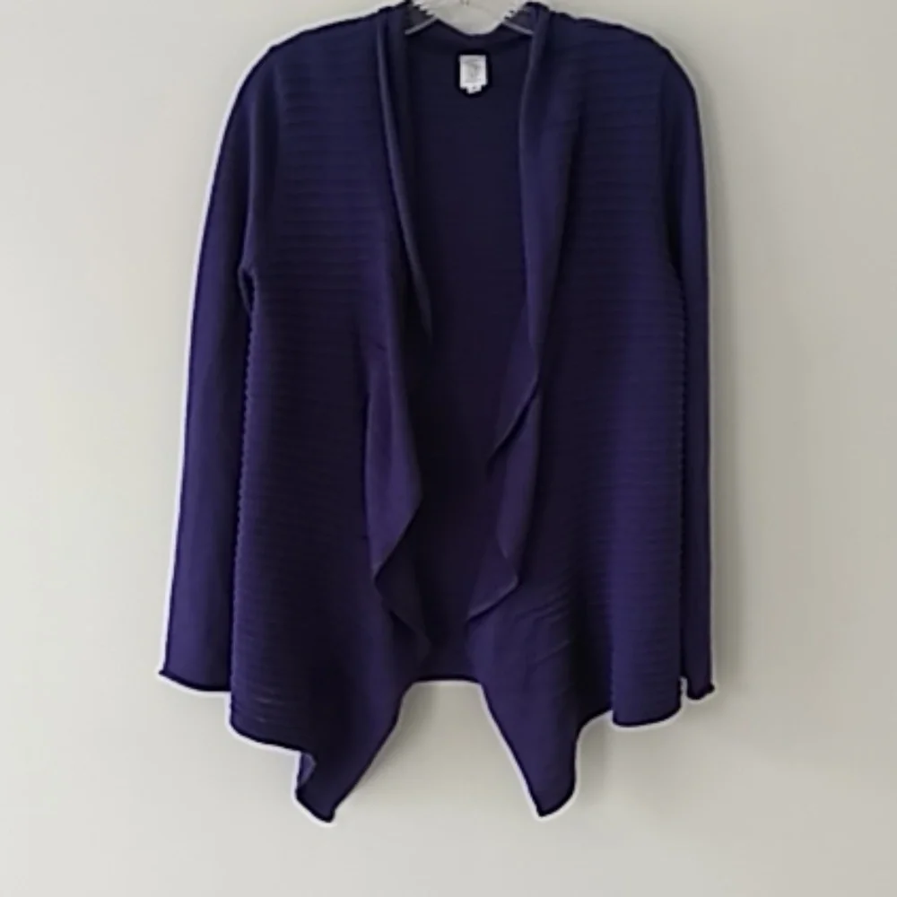 Jones New‎ York purple cardigan size xs